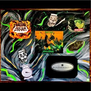 Halloween Skull Alien War Collage